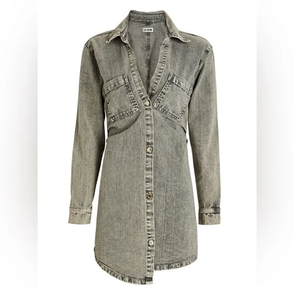 NWT Le Jean Denim Dress - Picture 1 of 6